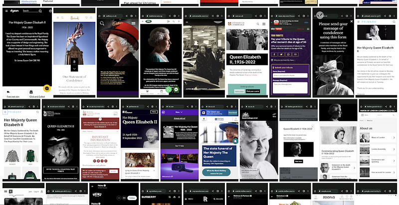 Queen Elizabeth’s legacy: a guide on giving tribute with UX